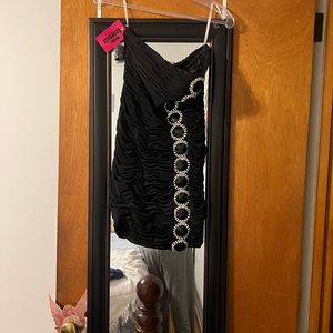 Black cocktail or formal dress women’s wear size 2 still has tags formal dress